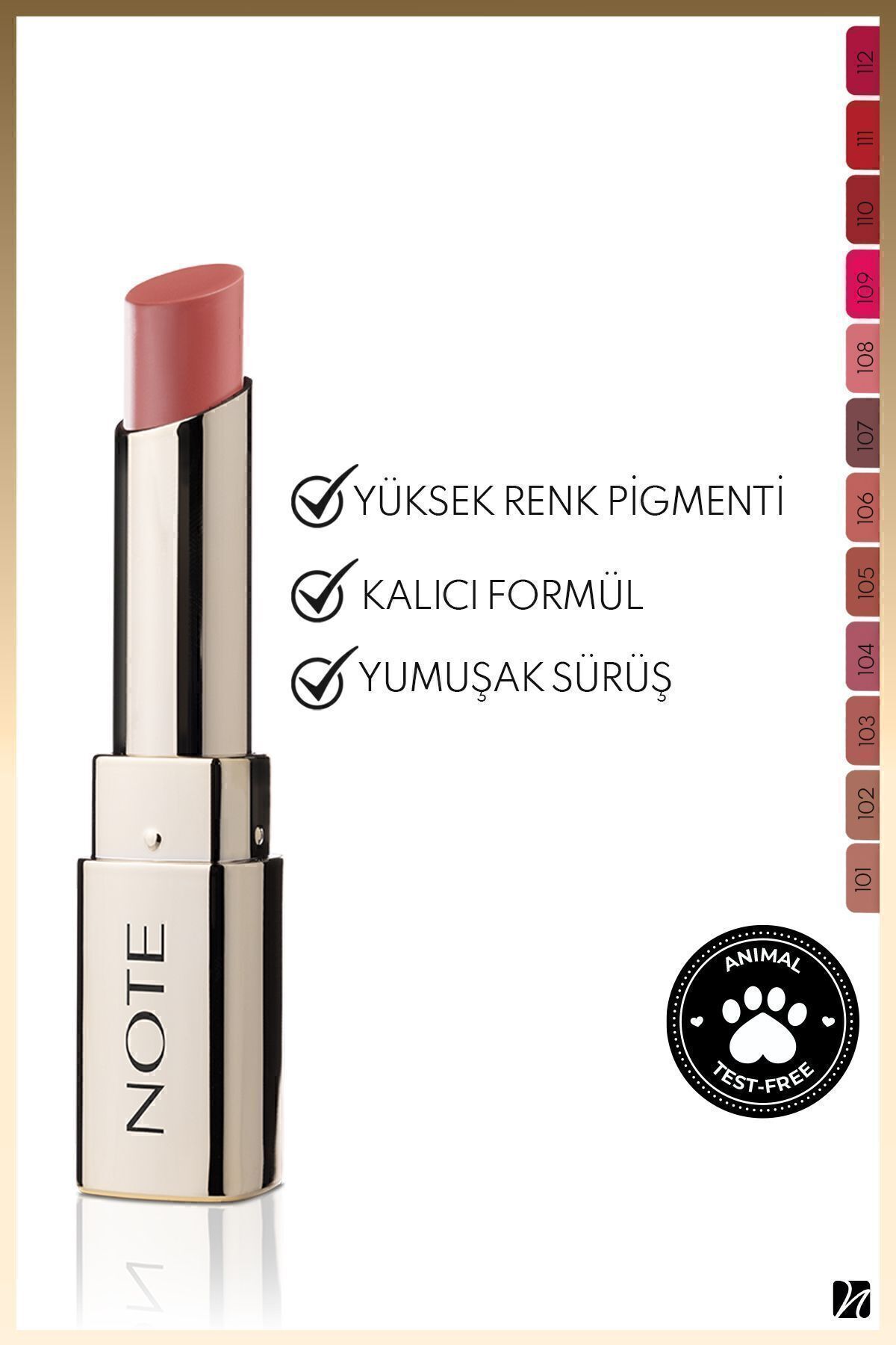 Iconic Matte Lipstick Kalıcı Mat Ruj 108 Dreamer - Pembe — صورتی LST ICONIC MATTE — تصویر 4 از 8