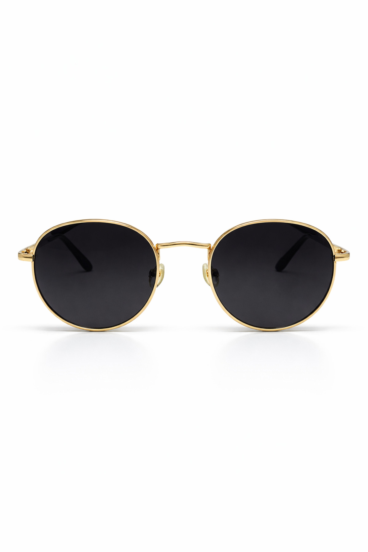 MACERATİ Bacon Oval Gold Siyah Round Unisex Güneş Gözlüğü görsel 2