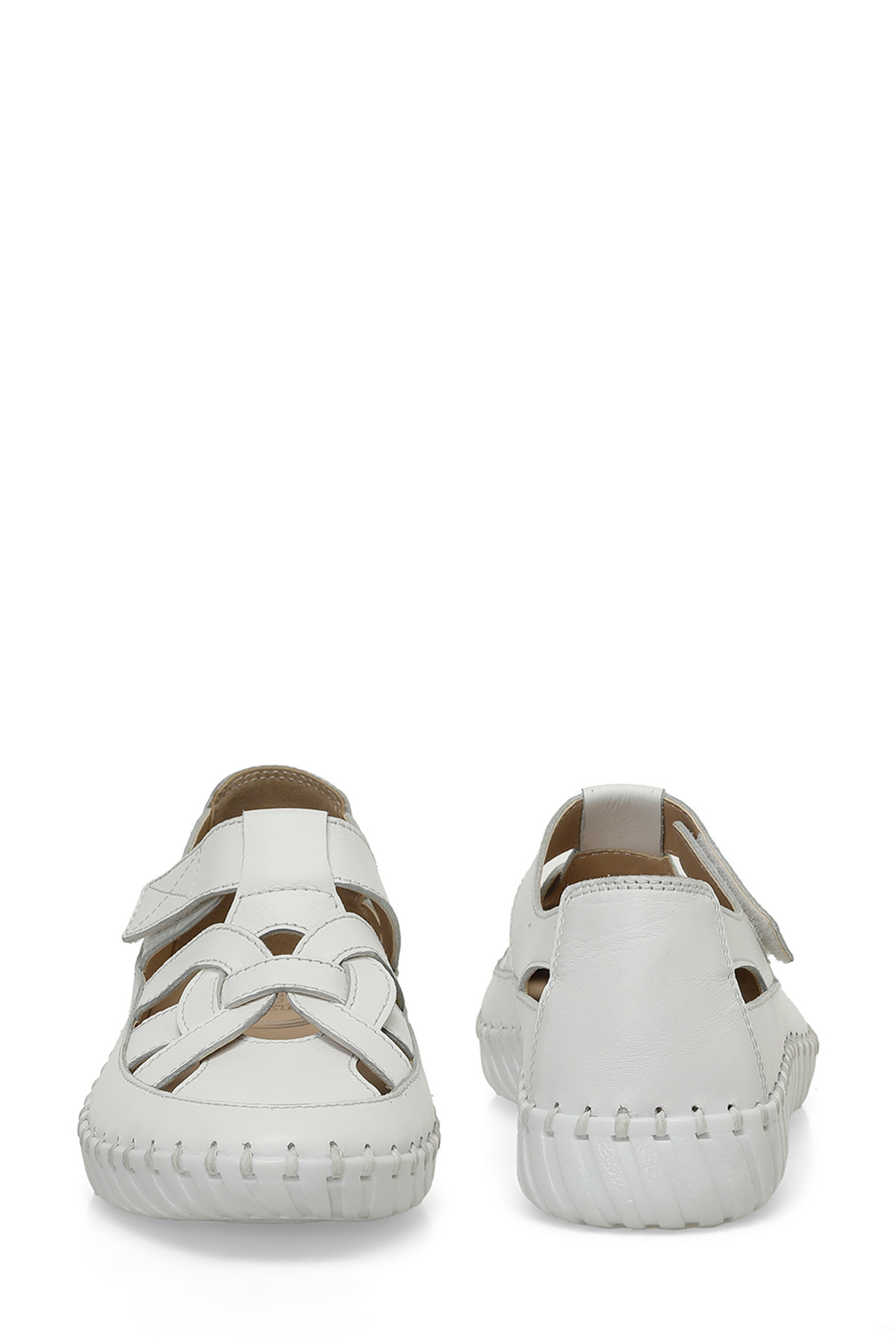 Polaris  105425.Z5FX Beyaz Kadın Düz Ayakkabı - Görsel 5