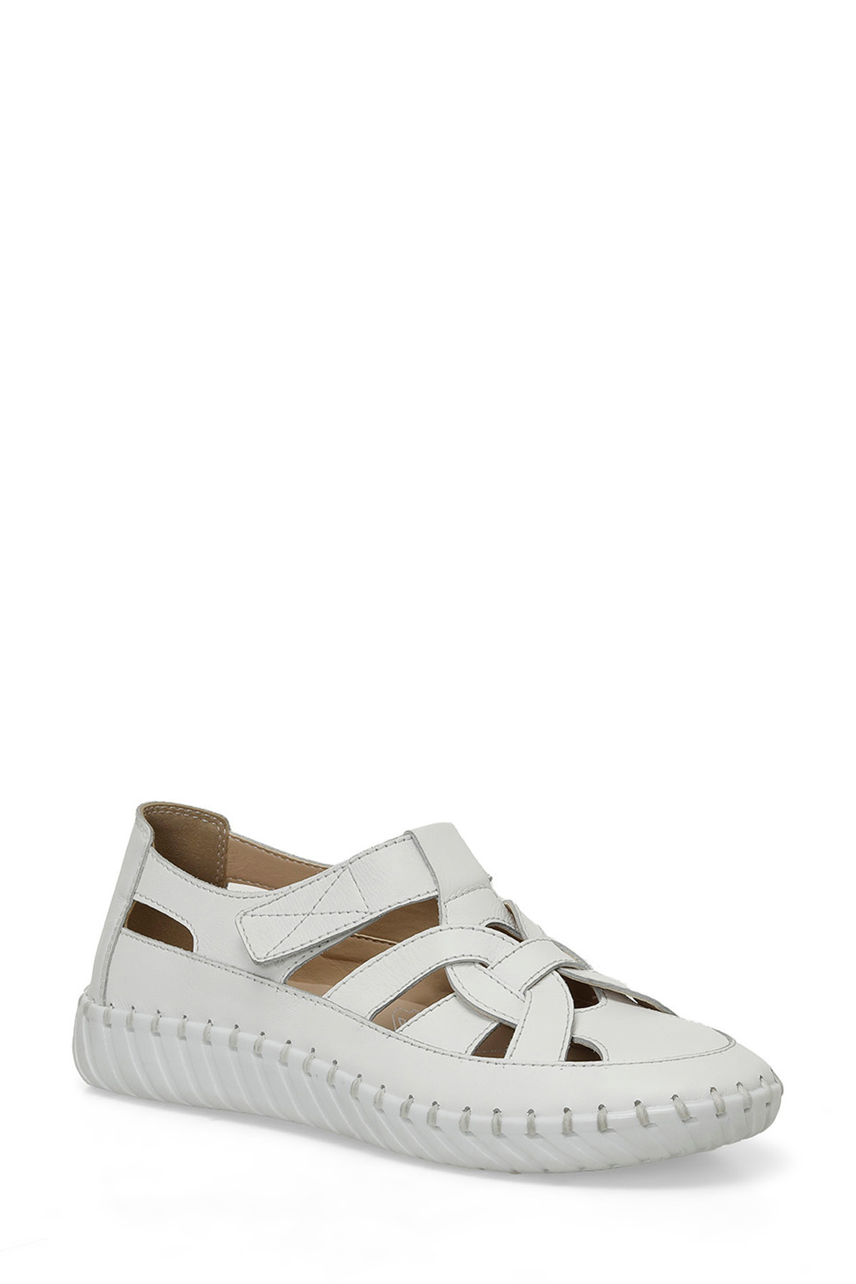 Polaris  105425.Z5FX Beyaz Kadın Düz Ayakkabı - Görsel 2