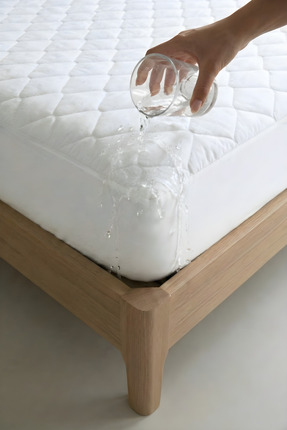 Nart Home Yatak Alezi Pamuklu Kapitone Fitted Full Kenar Sıvı Geçirmez Yatak ...