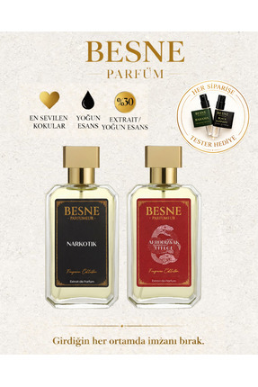 besneparfum Besne Parfüm Effect - Narkotik 2’li Set