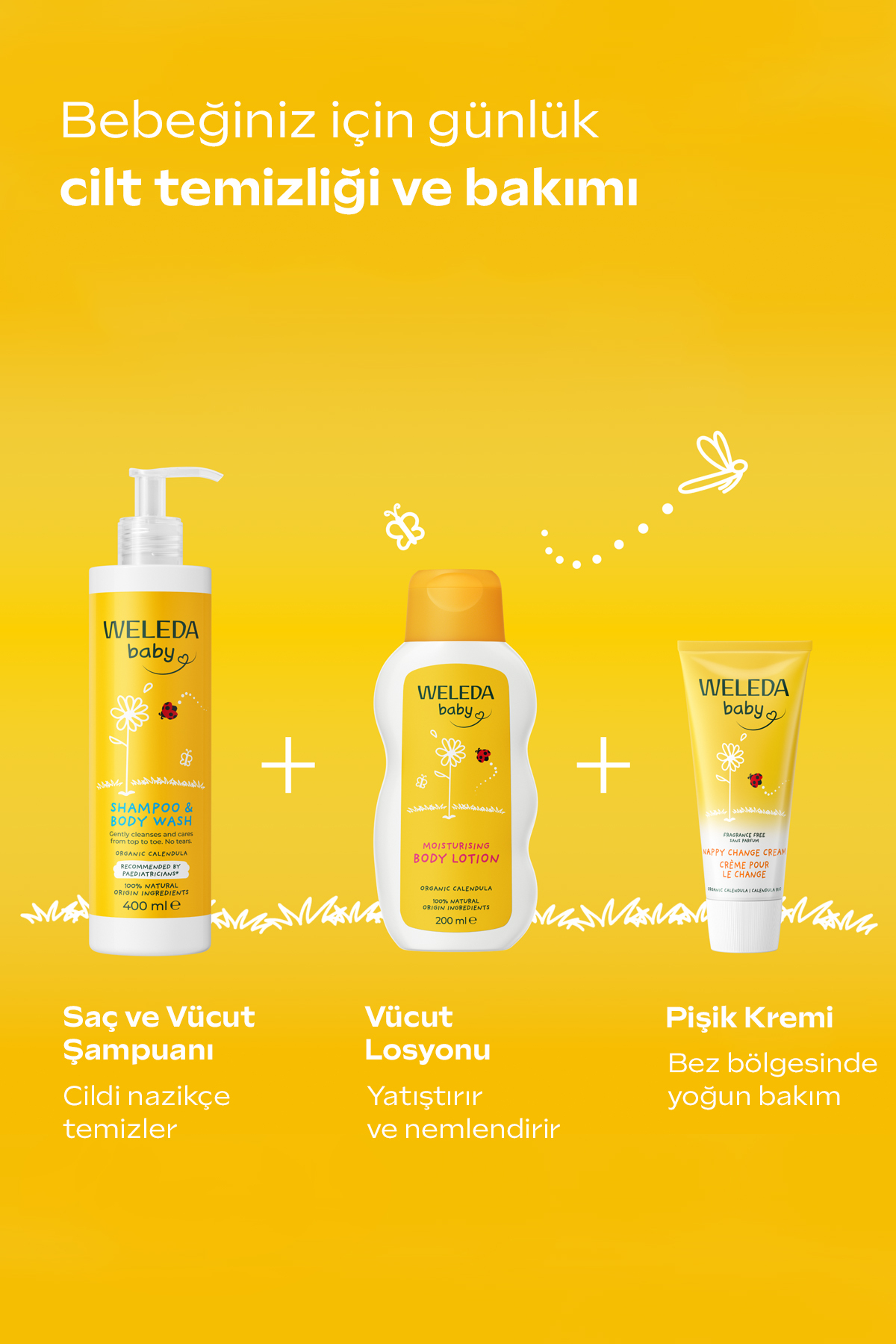 Weleda Calendula Organik Vücut Losyonu 200 ml fotoğrafı 4 (önizleme)