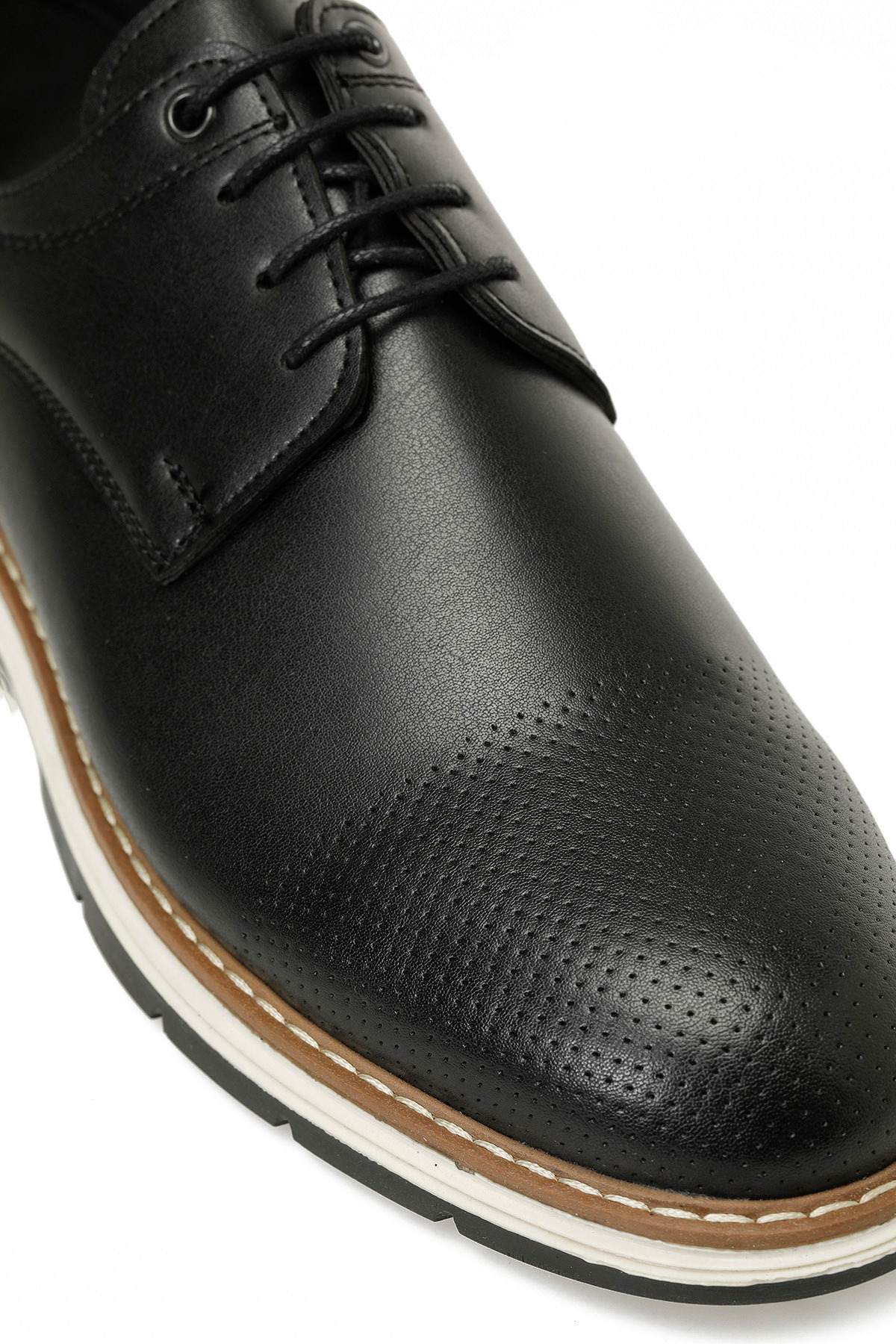 Garamond  357165.M 5FX Siyah Erkek Klasik Ayakkabı - Görsel 7