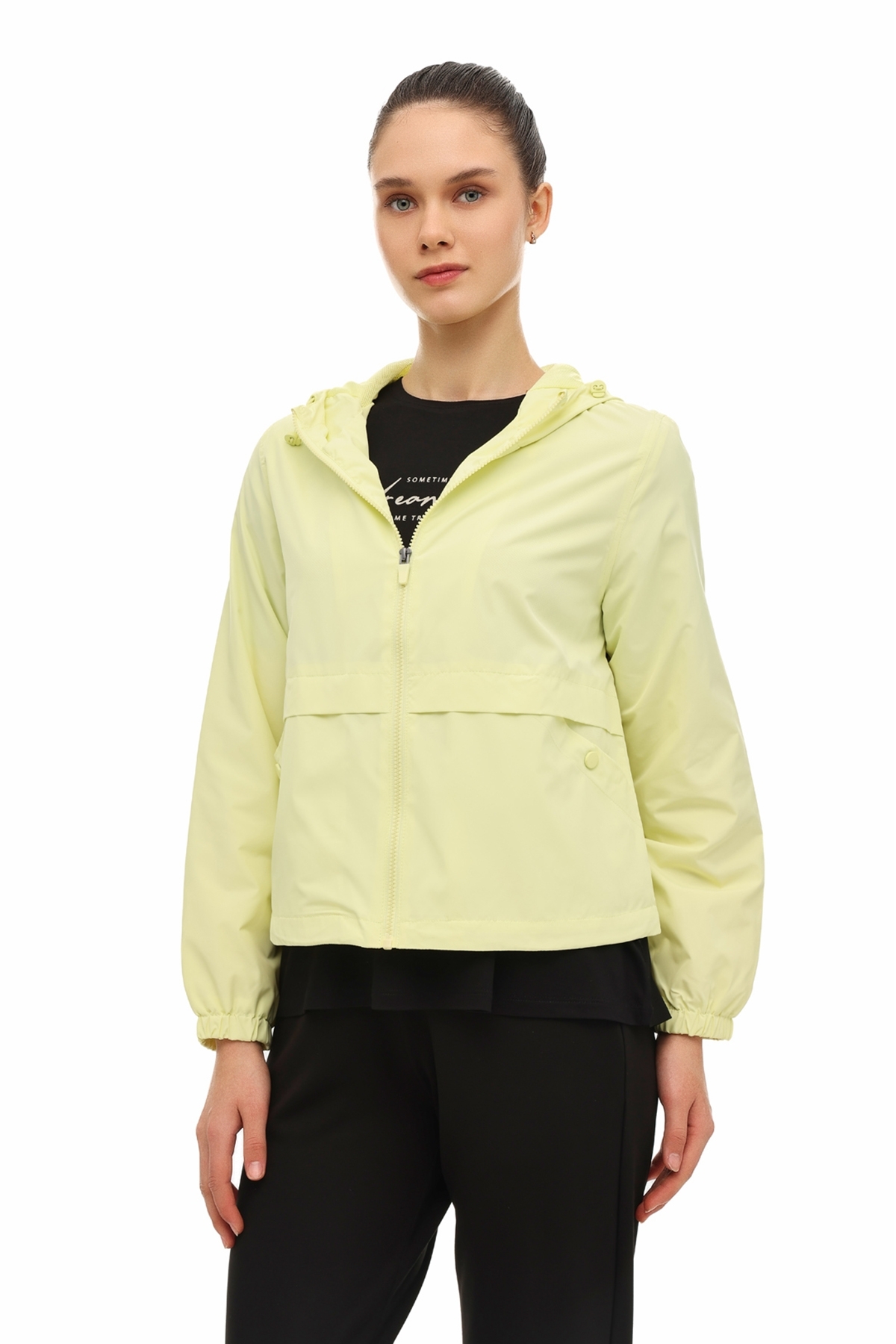 Kinetix  WL 8GABY 8P100 6FX Sarı Kadın Yağmurluk