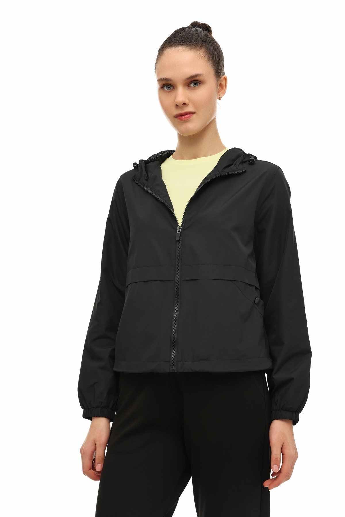 Kinetix  WL 8GABY 8P100 6FX Siyah Kadın Yağmurluk