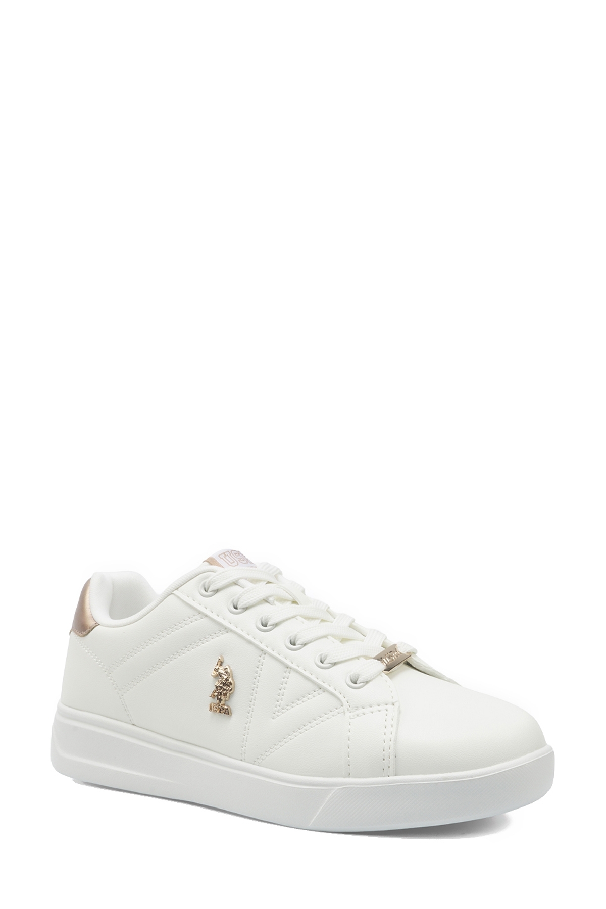 U.S. Polo Assn. EXXY 6FX Beyaz Kadın Sneaker görsel 4