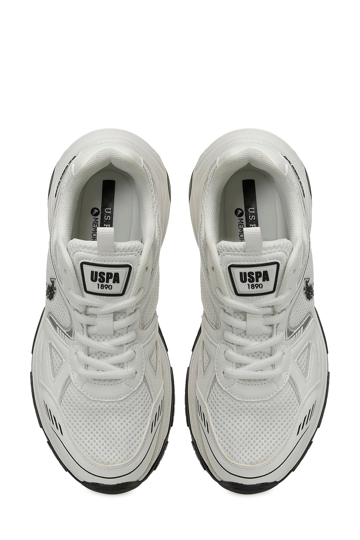 U.S. Polo Assn.  MERIDA 6FX Beyaz Kadın Spor Ayakkabı - Görsel 4