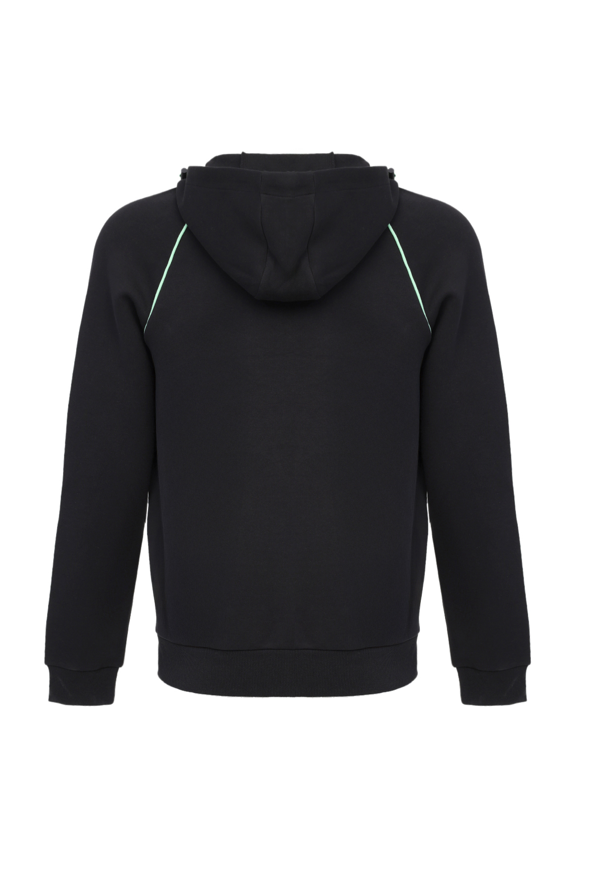 Reebok ZIP HOODY - MIX Siyah Erkek Eşofman Üstü görsel 4