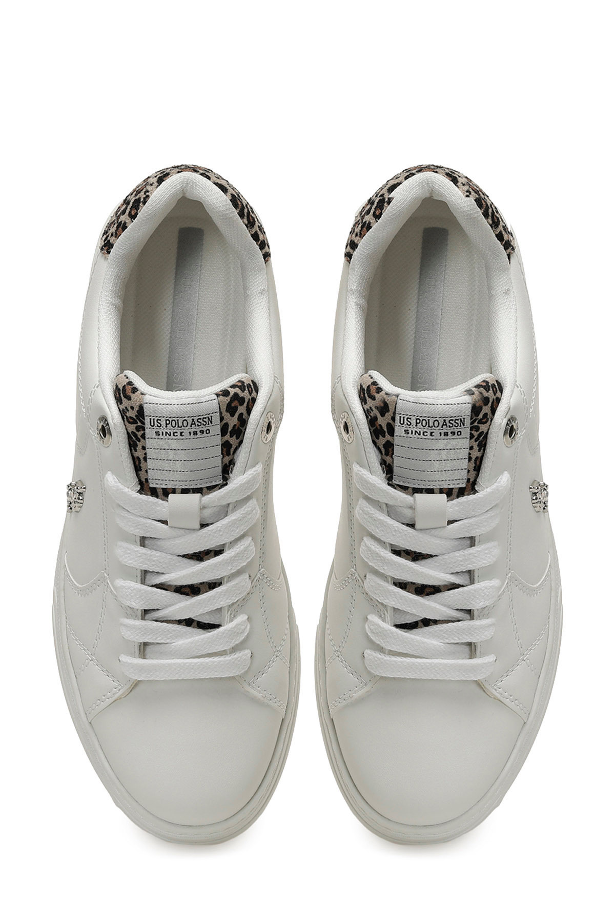 U.S. Polo Assn. PRELO 6FX Beyaz Kadın Sneaker görsel 4