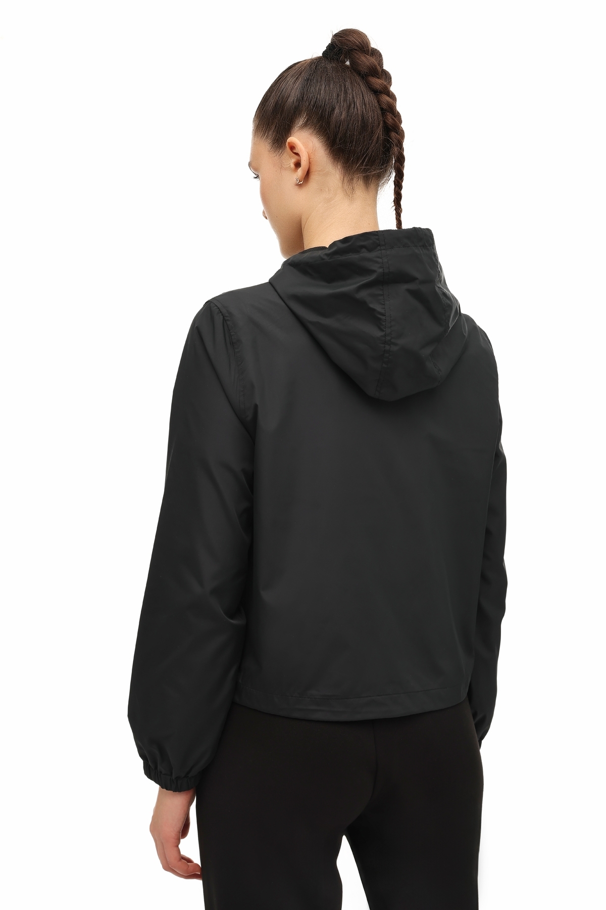 Kinetix  WL 8GABY 8P100 6FX Siyah Kadın Yağmurluk - Görsel 2