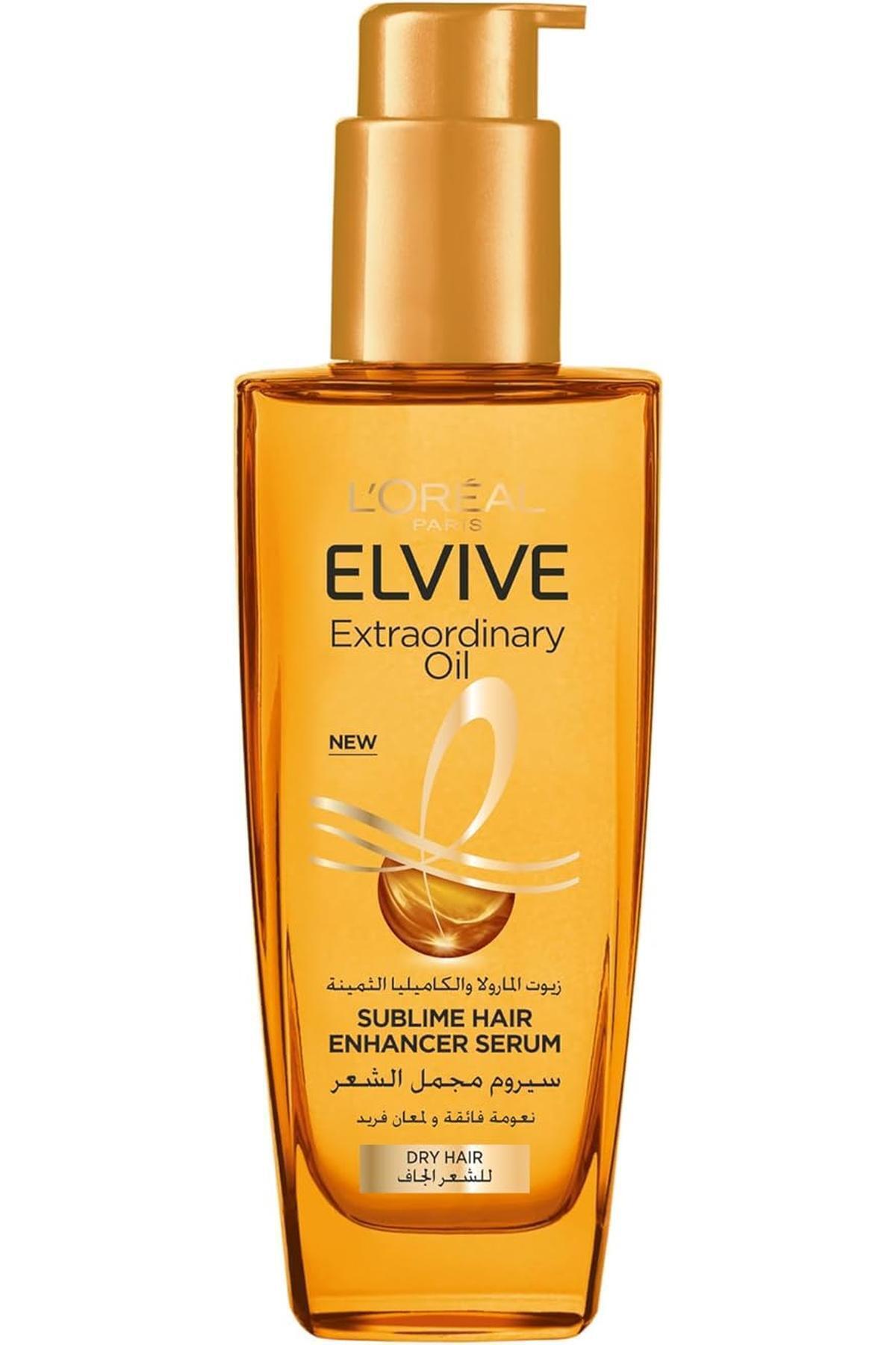 L'Oreal Paris Elvive Extraordinary Hair Oil Serum For dry Hair Types, 100Ml