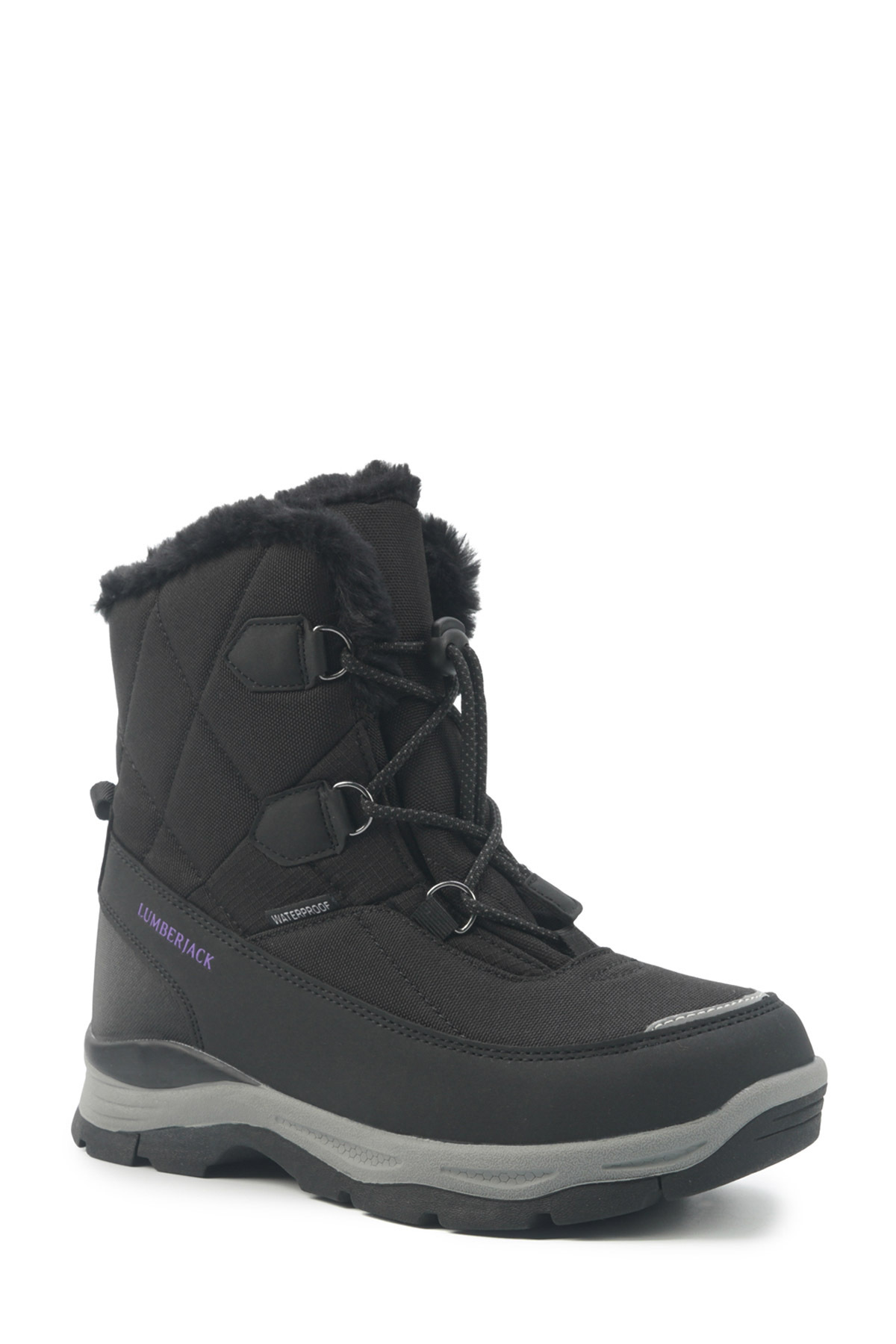 lumberjack HAIL 5PR Siyah Unisex Çizme görsel 2