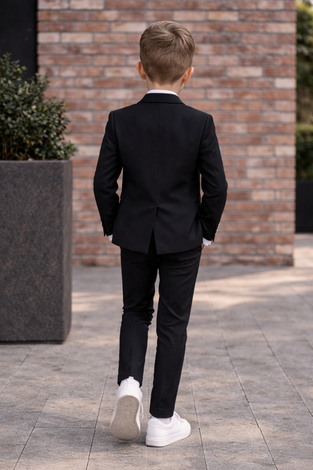 HAYTA Çocuk Takım Elbise Yelekli Gömlekli Set 1yaş-17yaş Silver Siyah fotoğrafı 5 (önizleme)