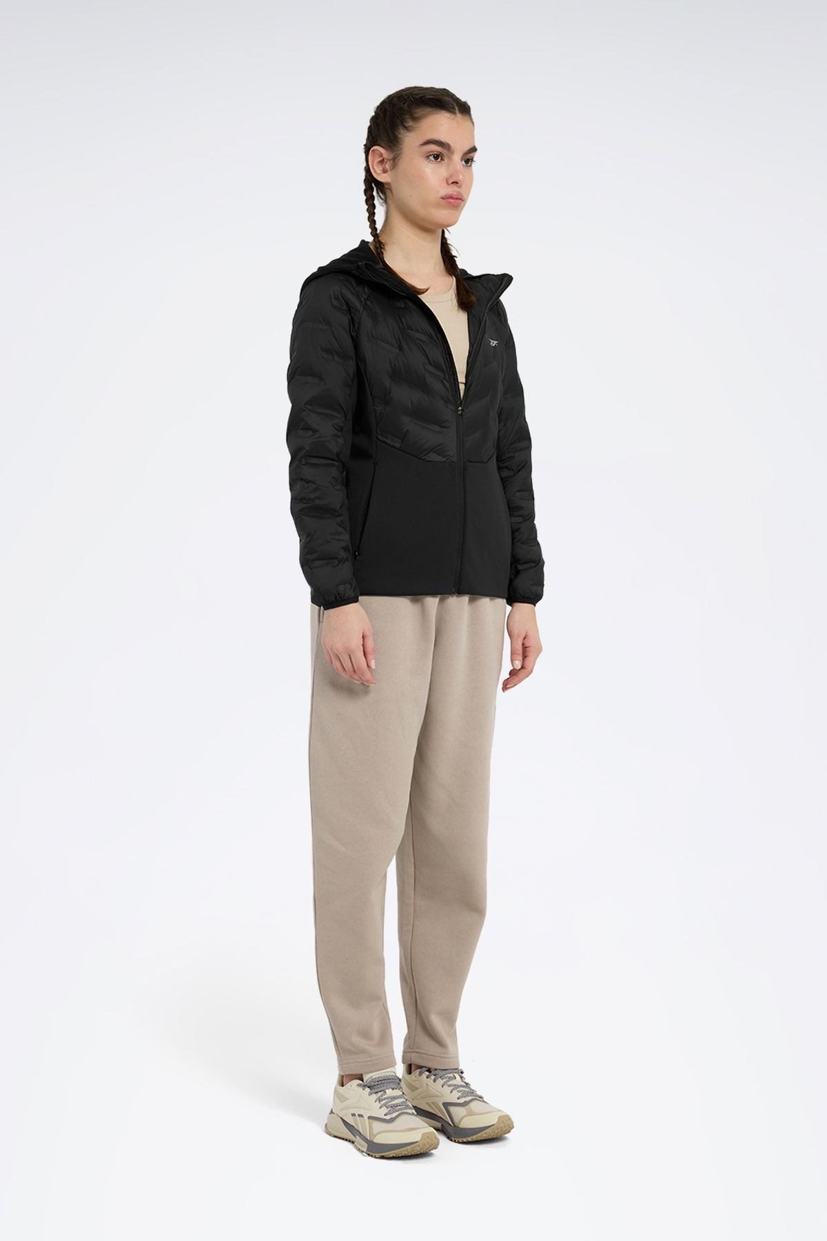 Reebok  FRAN COAT Siyah Kadın Mont - Görsel 6