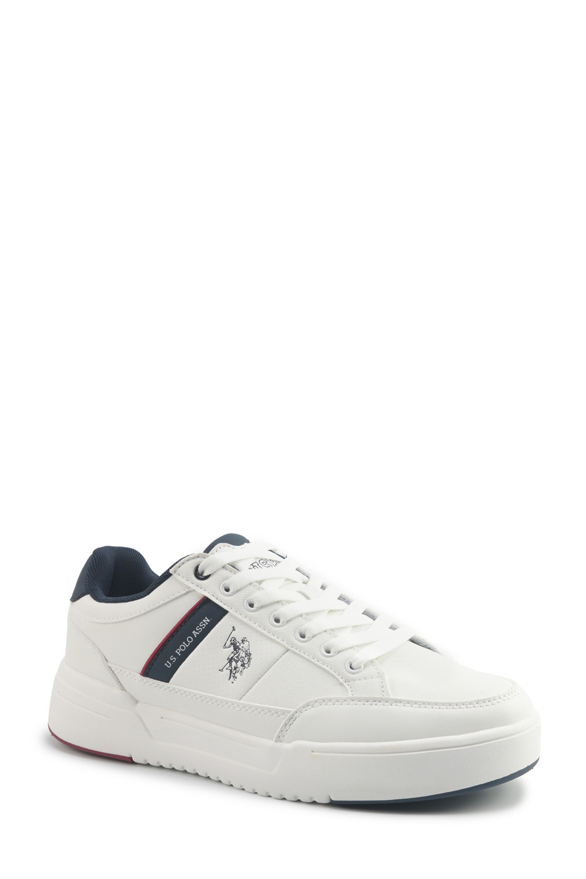 U.S. Polo Assn.  NEVADA 5PR Beyaz Erkek Sneaker - Görsel 3