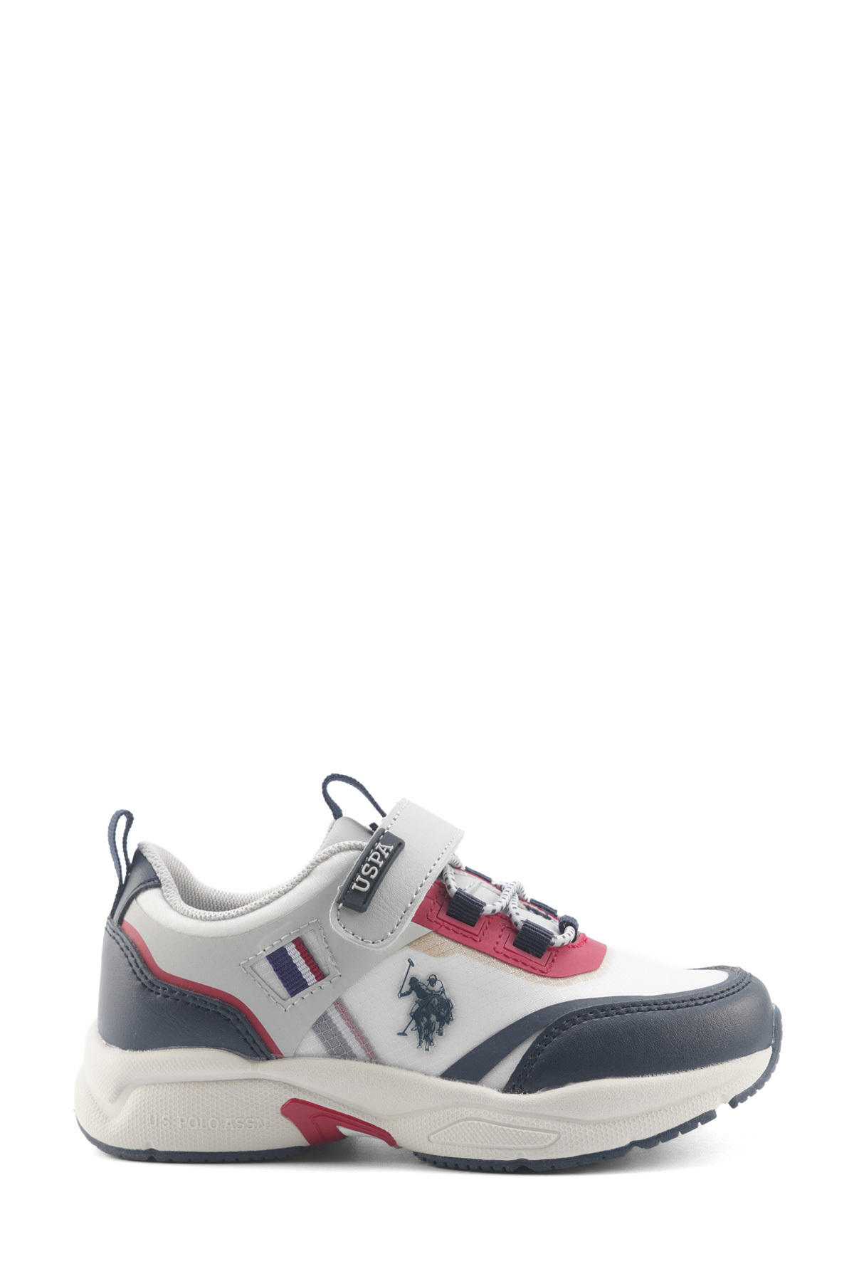 U.S. Polo Assn. Suse 5Fx White Boy's Sports Shoes