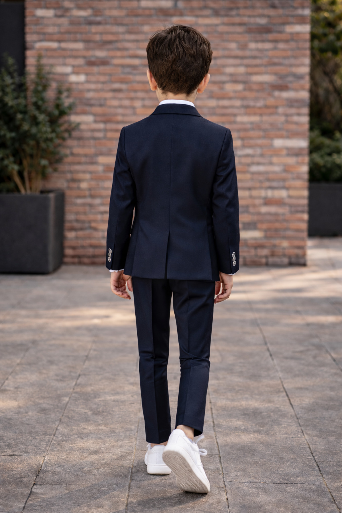 HAYTA Çocuk Takım Elbise Yelekli Gömlekli Set 1yaş-14yaş Silver lacivert fotoğrafı 7 (önizleme)