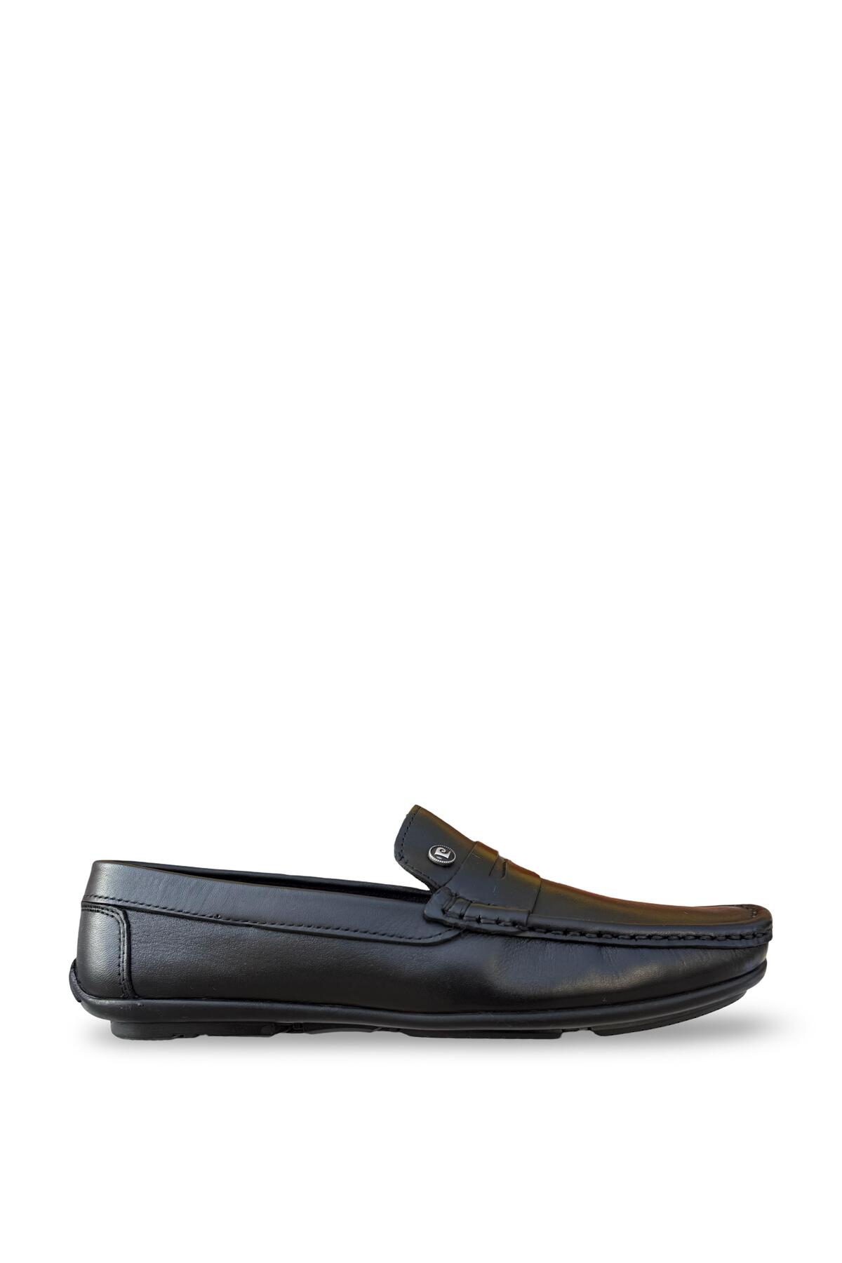 کفش تخت مردانه P.cardin مدل 90220 مدل Loafer & Ballet مشکی پیر کاردین کفش لوفر Pierre Cardin
