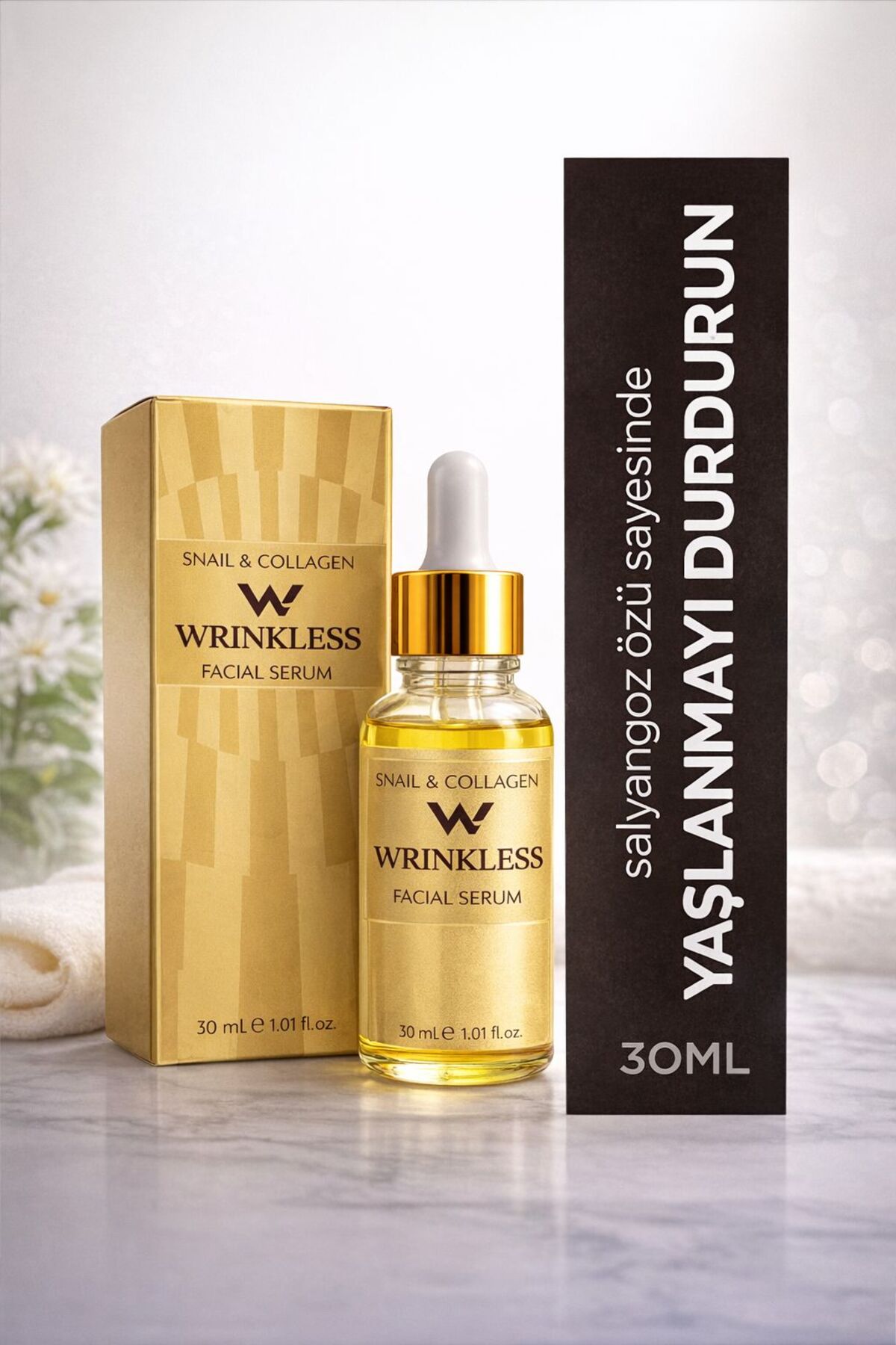 deep fire SNAİL WRINKLESS & ULTRA COLLAGEN FACİAL SERUM SALYONGOZ OZLU SERUM — TYCRLZ8RDN168933090349294