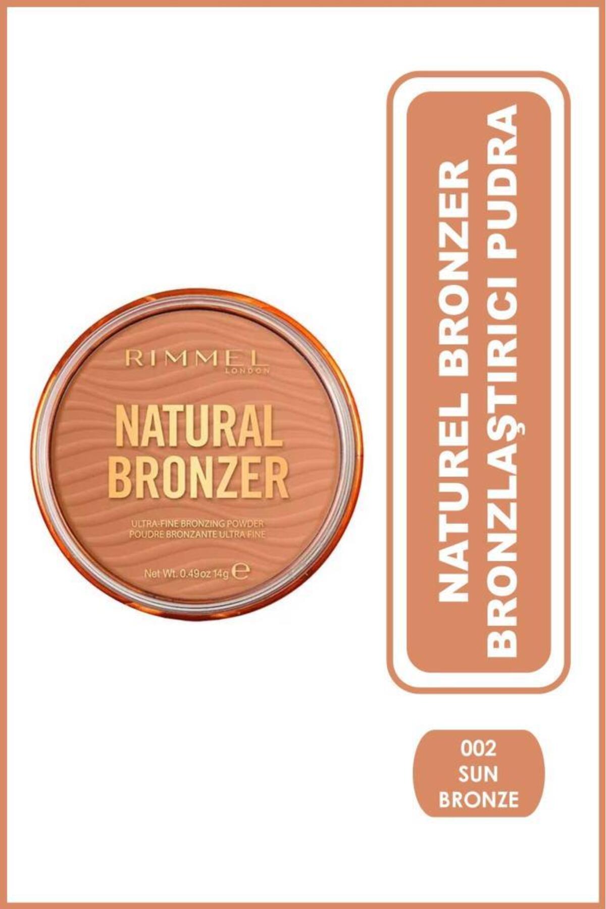 RIMMEL LONDON Bronzlaştırıcı Pudra - Natural Bronzer 002 Sun Bronze — فلزی COT55003707