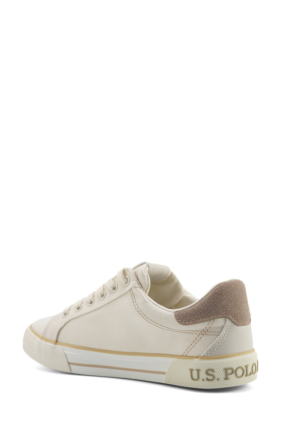 U.S. Polo Assn.  RACHEL 5FX Bej Kadın Sneaker - Görsel 3