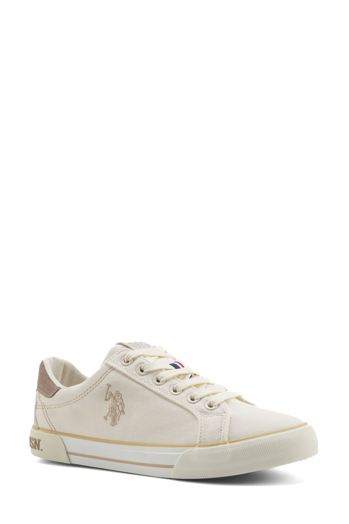 U.S. Polo Assn.  RACHEL 5FX Bej Kadın Sneaker - Görsel 2