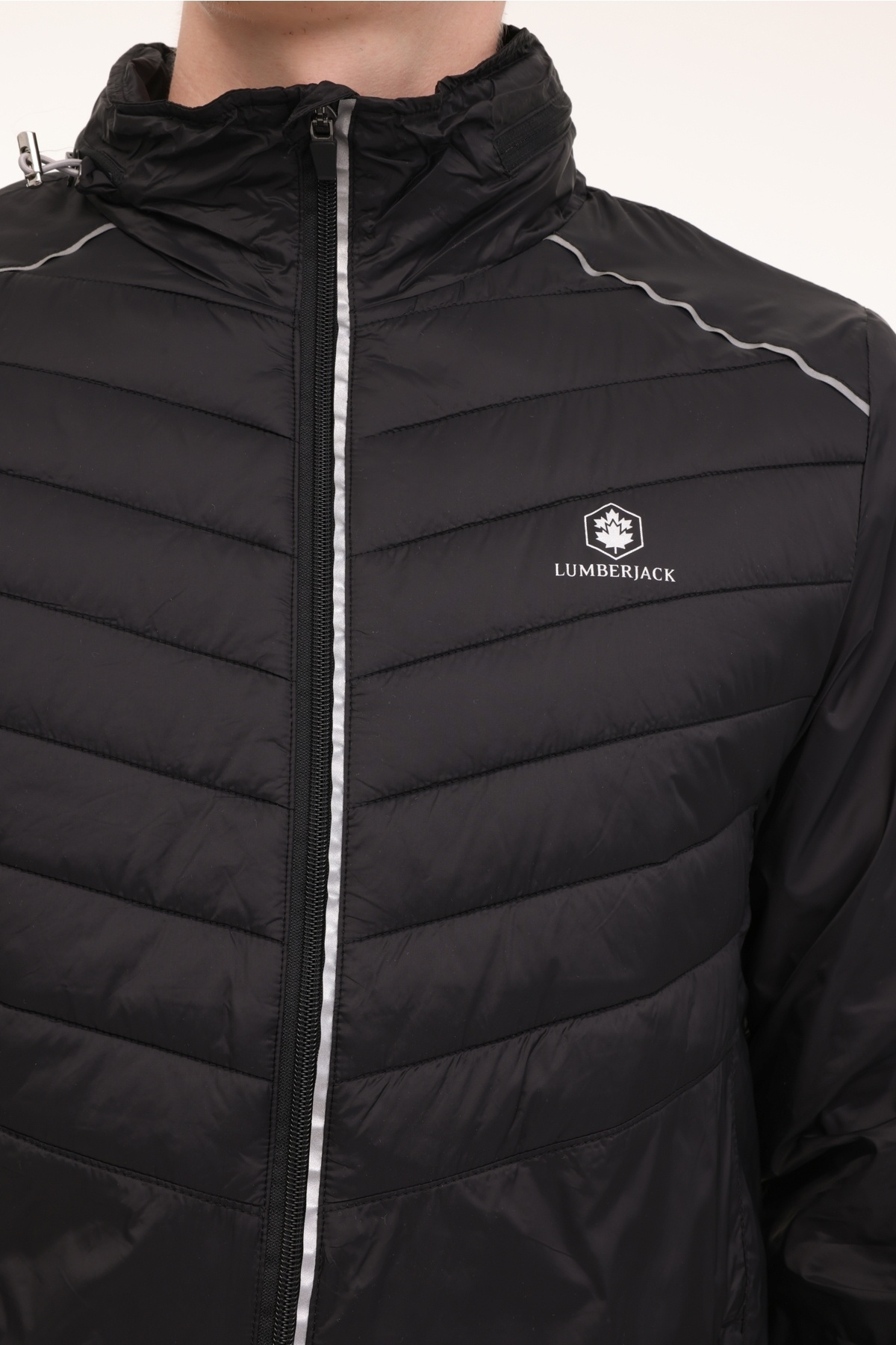 Lumberjack  ML PERF 8STYLE1 4PR Siyah Erkek Yağmurluk - Görsel 4