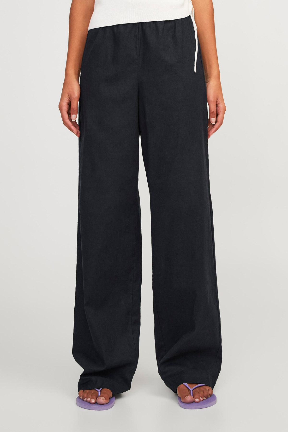 JJXX JXPOPPY LINEN HW PANT PNT Yeşil Kadın Pantolon - Fiyatı