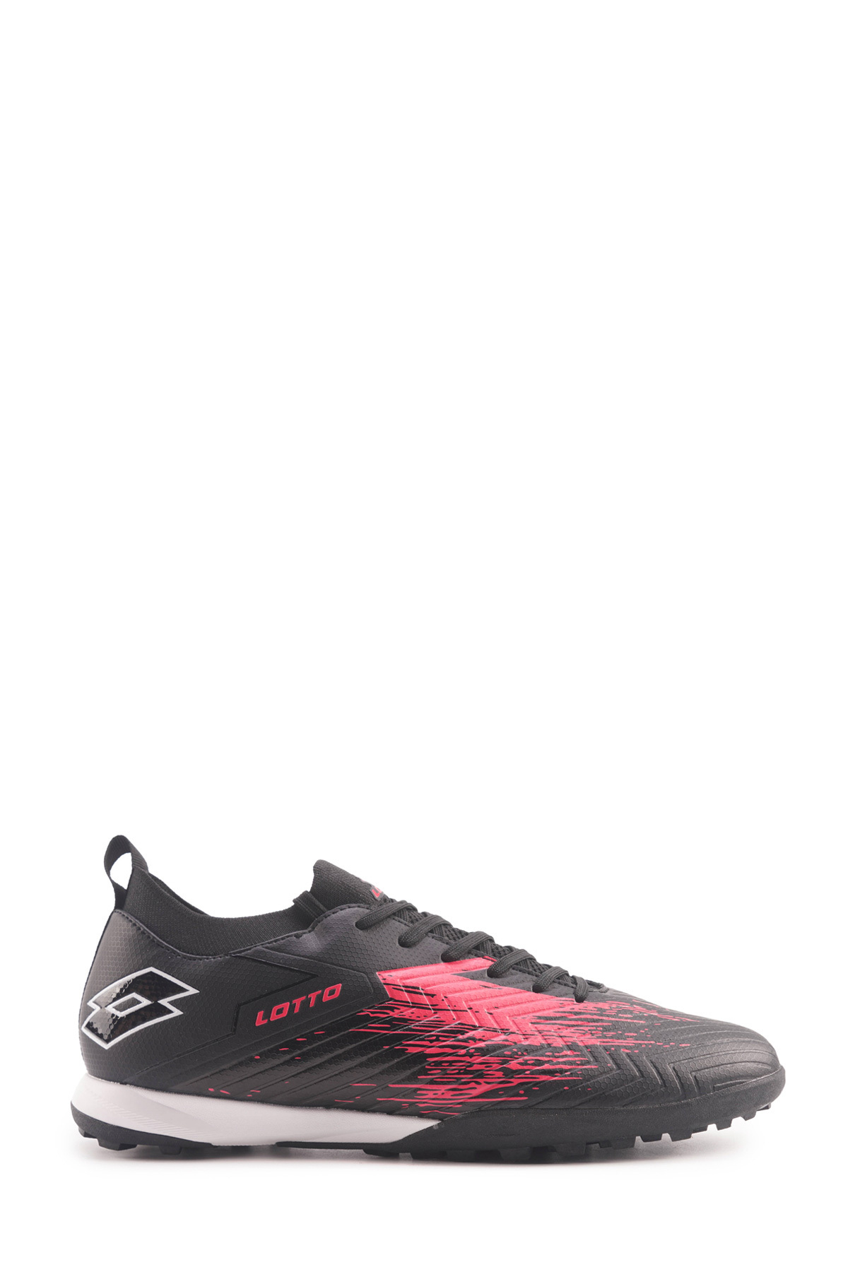 Lotto HYPER TF GR 4PR Siyah Unisex Halı Saha Ayakkabısı