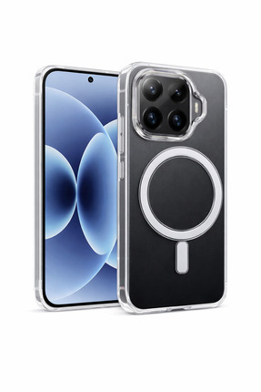 Vissona mi 15 T Pro Uyumlu Kamera Korumalı Magsafe Wireless Şarj Özellikli Lü...