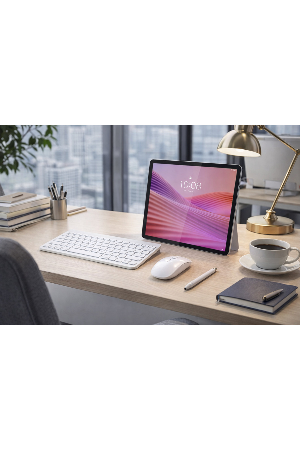 Tab M10 4GB/64GB 10.1 (GENİŞ EKRAN)HD Tablet +ŞEFFAF KILIF +BEYAZ KLAVYE MOUSE+B