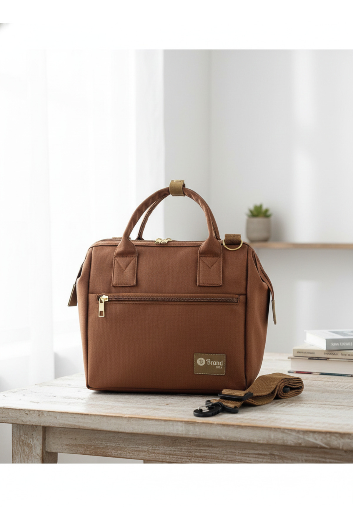 brandbaby Çok Amaçlı ısı yalıtımlı su geçirmez termal beslenme ve yemek taşıma çantası fotoğrafı 2 (önizleme)