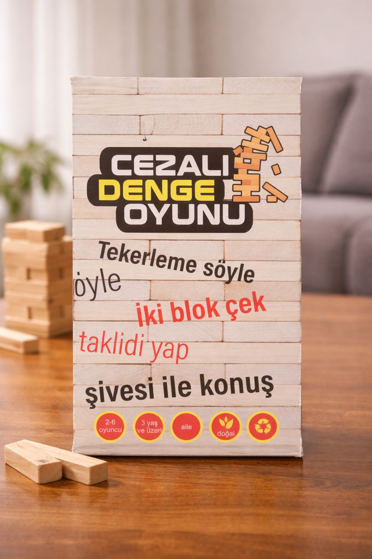 Bundera Cezalı Jenga, Cezalı Denge Oyunu Yeni Versiyon V2 fotoğrafı 2 (önizleme)