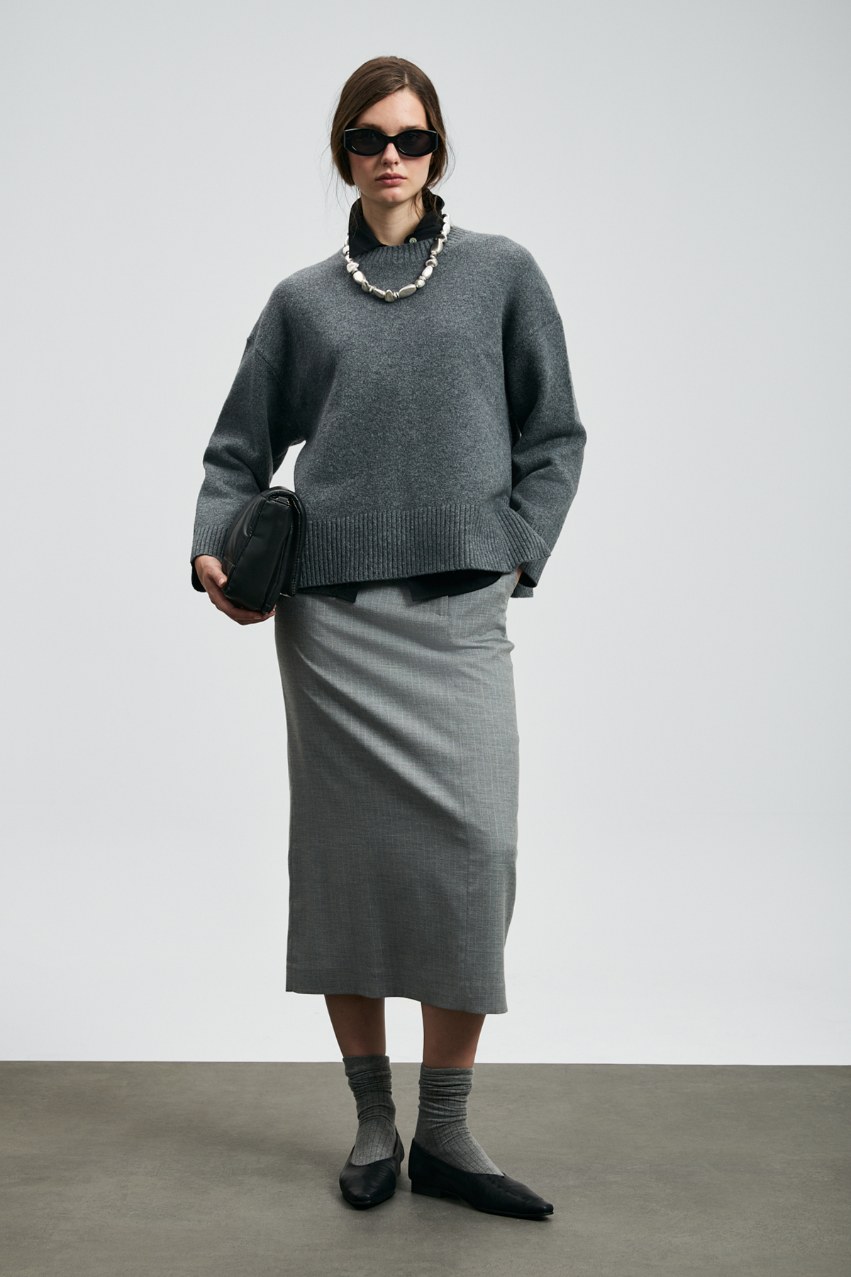 Pamela Women's Sweater Anthracite