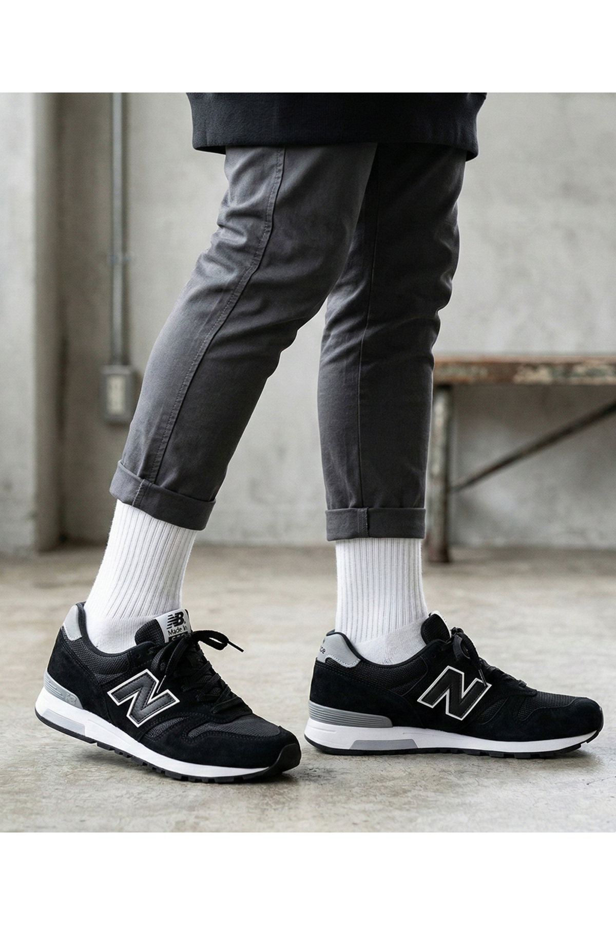 کفش ورزشی مردانه Nb مدل Lifestyle - ML565BLK نیو بالانس کفش اسنیکر New Balance