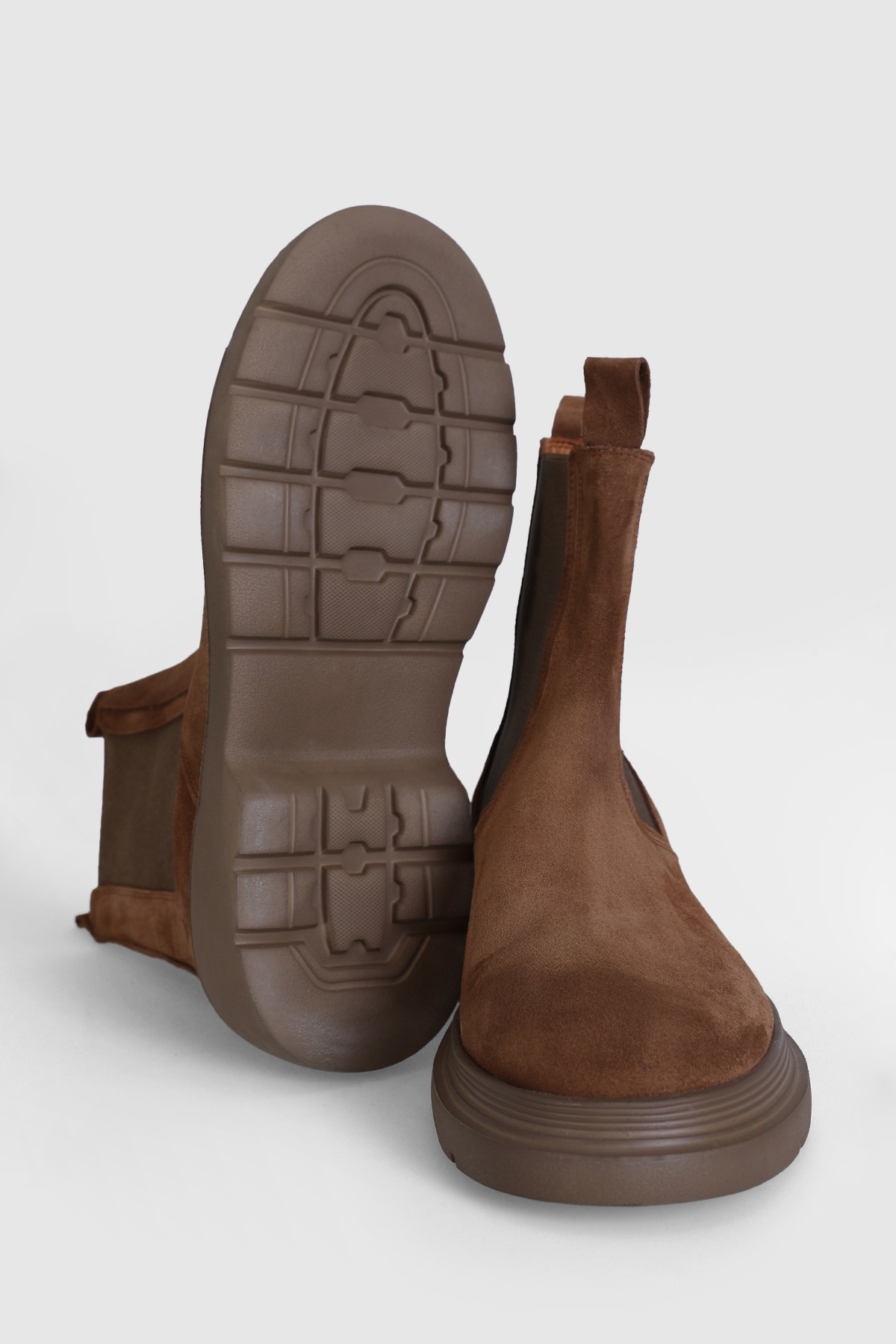 Lufian  Nelson Erkek Süet Bot Deve Tüyü - Görsel 4