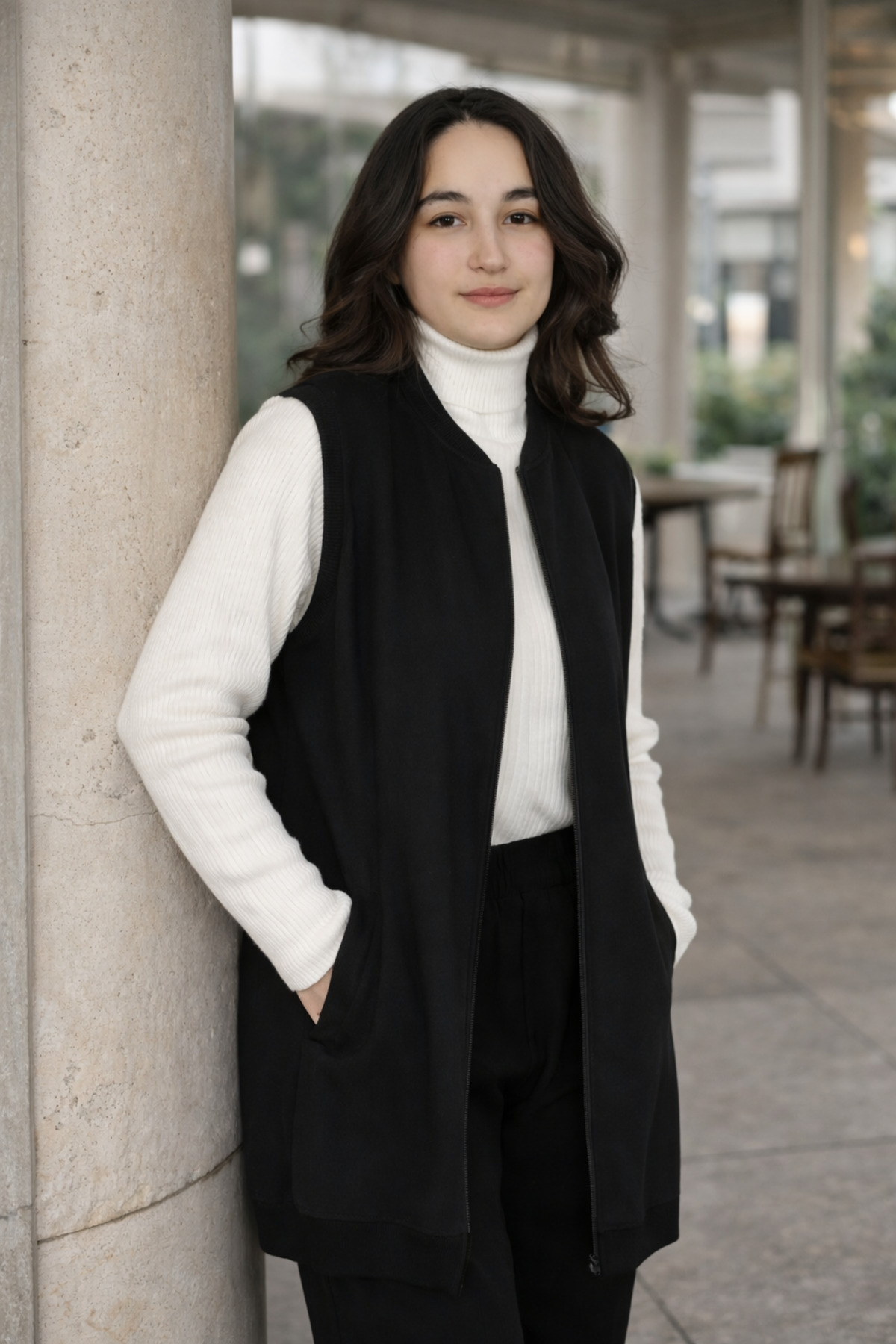 Butik  Alerva Kadın Tesettür Yelek - Görsel 9