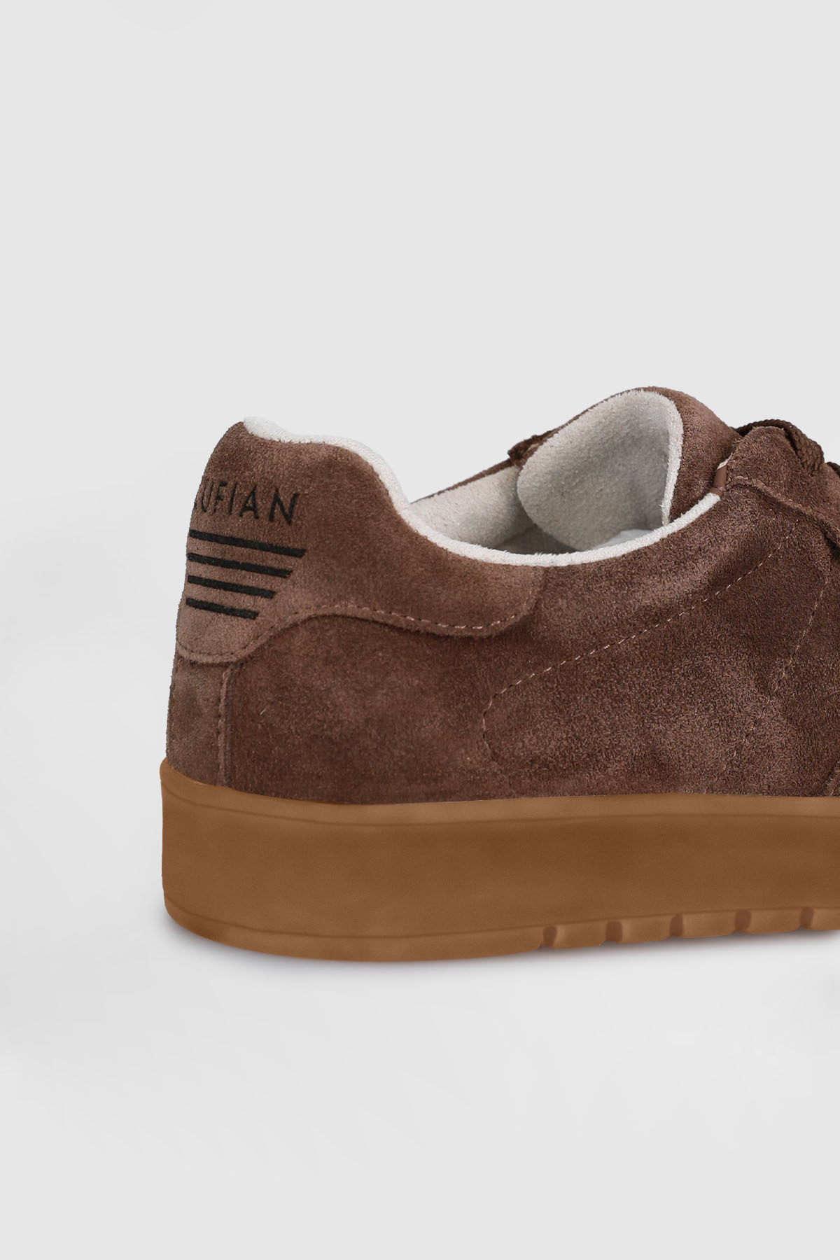 Lufian  Pele Erkek Deri Sneaker Ayakkabı Açık Kahve - Görsel 7