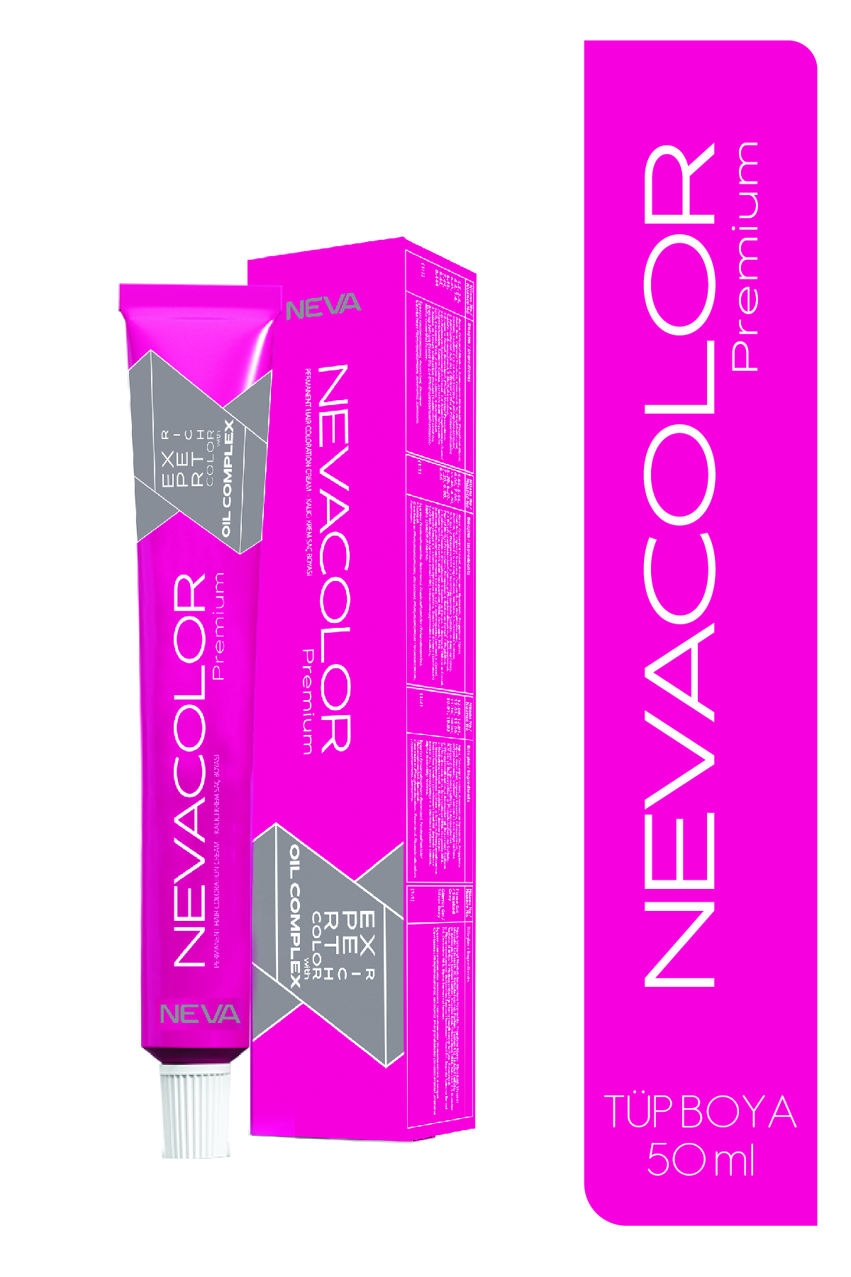 Nevacolor Premium 6.7 Çikolata Kahve Kalıcı Krem Saç Boyası 50ml
