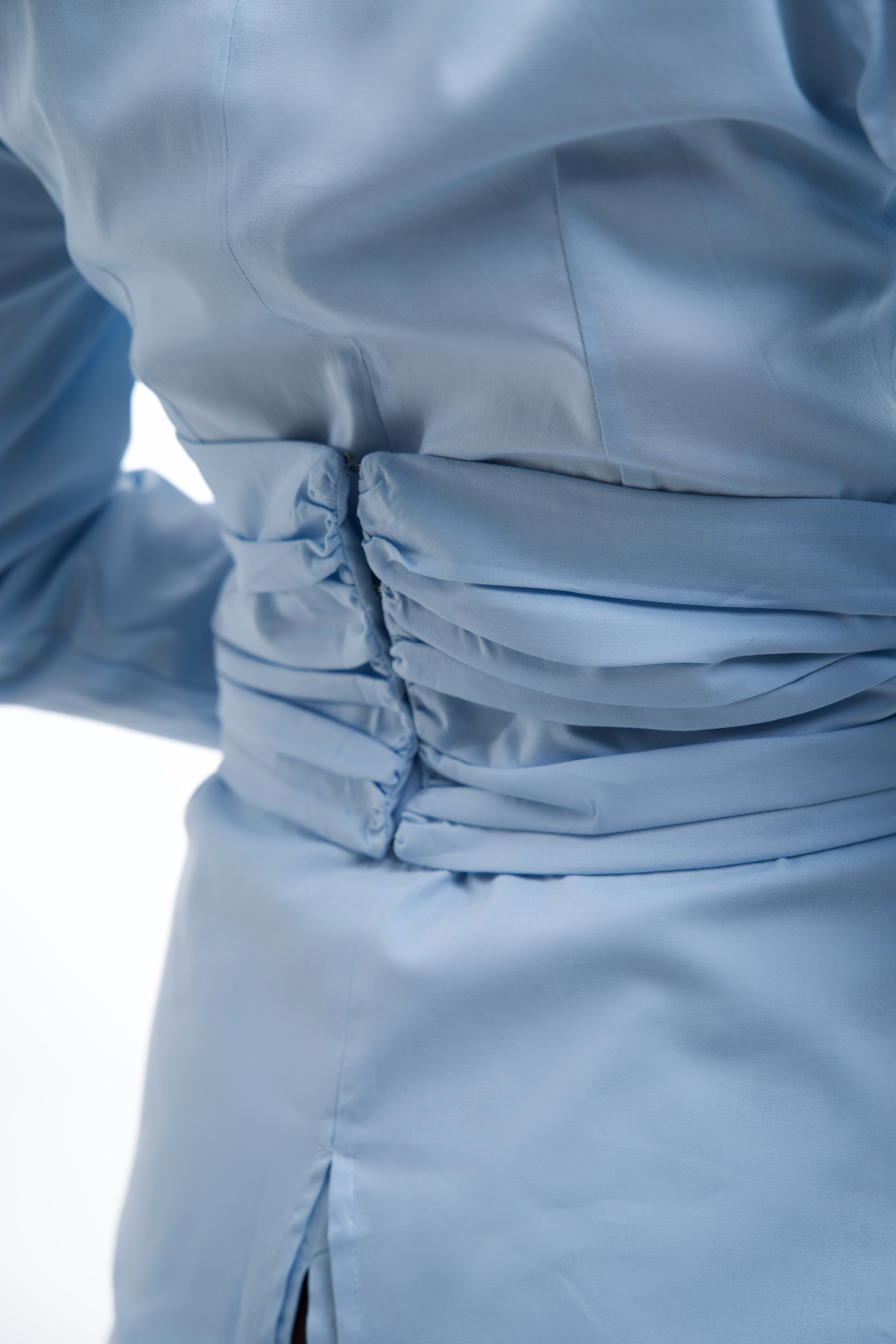 Auragul  Wrap - Belden Bağlamalı Gömlek - Görsel 4