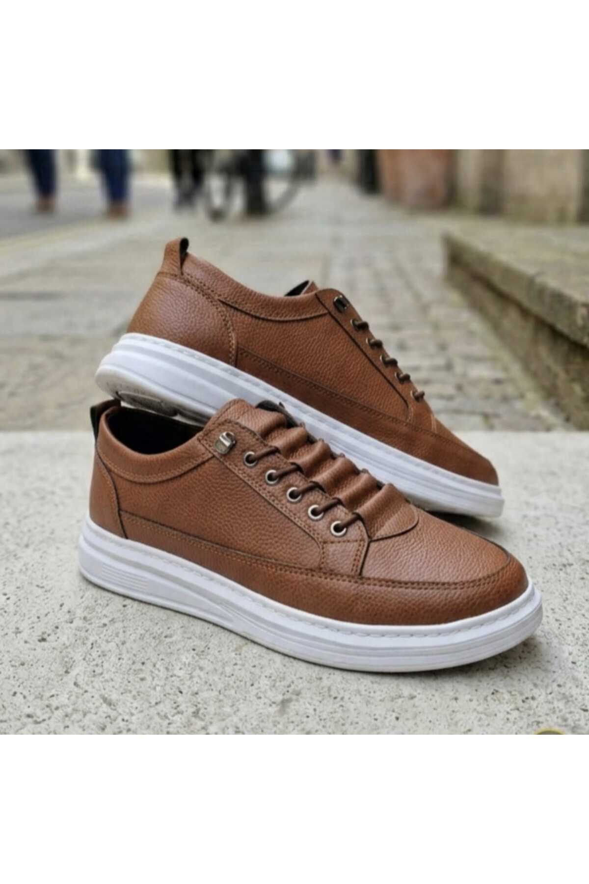 zege shoes Erkek Günlük Tabanı Dikişli Hafif Taban Garantili Spor Ayakkabı Ortopedik Taban Hediyeli görsel 2