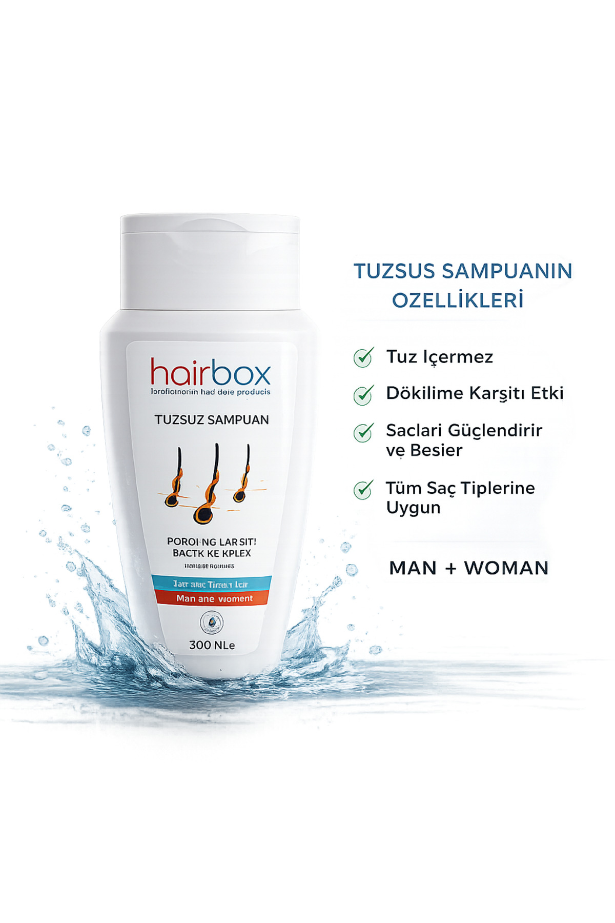 Erkek Saç Çıkarıcı Serum, Saç Çıkaran Serum , Saç Gürleştirici (5 ADET SERUM ŞAMPUAN TARAK VE YAĞ) — TYCDXEYEUN171123004389715 — تصویر 4 از 8