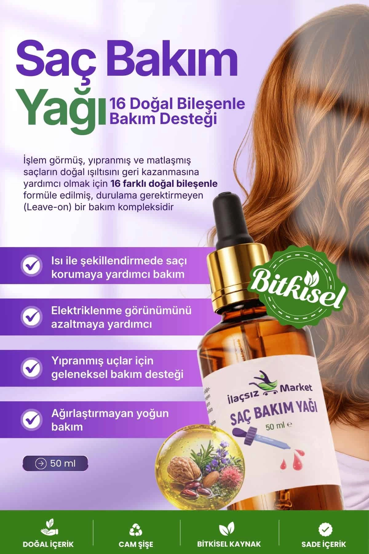 Saç Bakım Yağı / 50 ml — P1513S2815