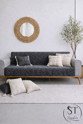 Shopyteks Kaymaz Welsoft Koltuk Örtüsü 170x210 Bej Evcil Hayvan Dostu Kanepe ...