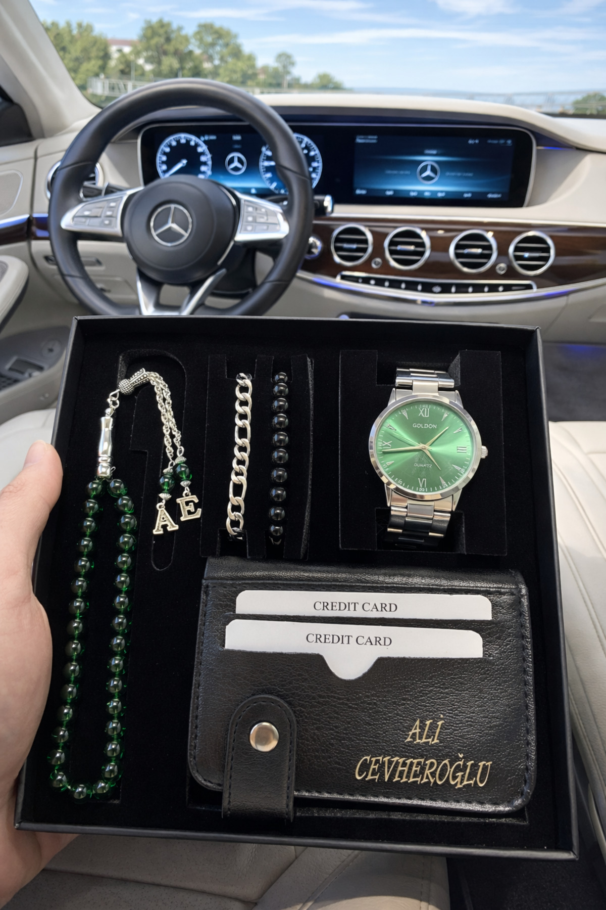 Men's Valentine's Day Watch Set with Gift Wallet