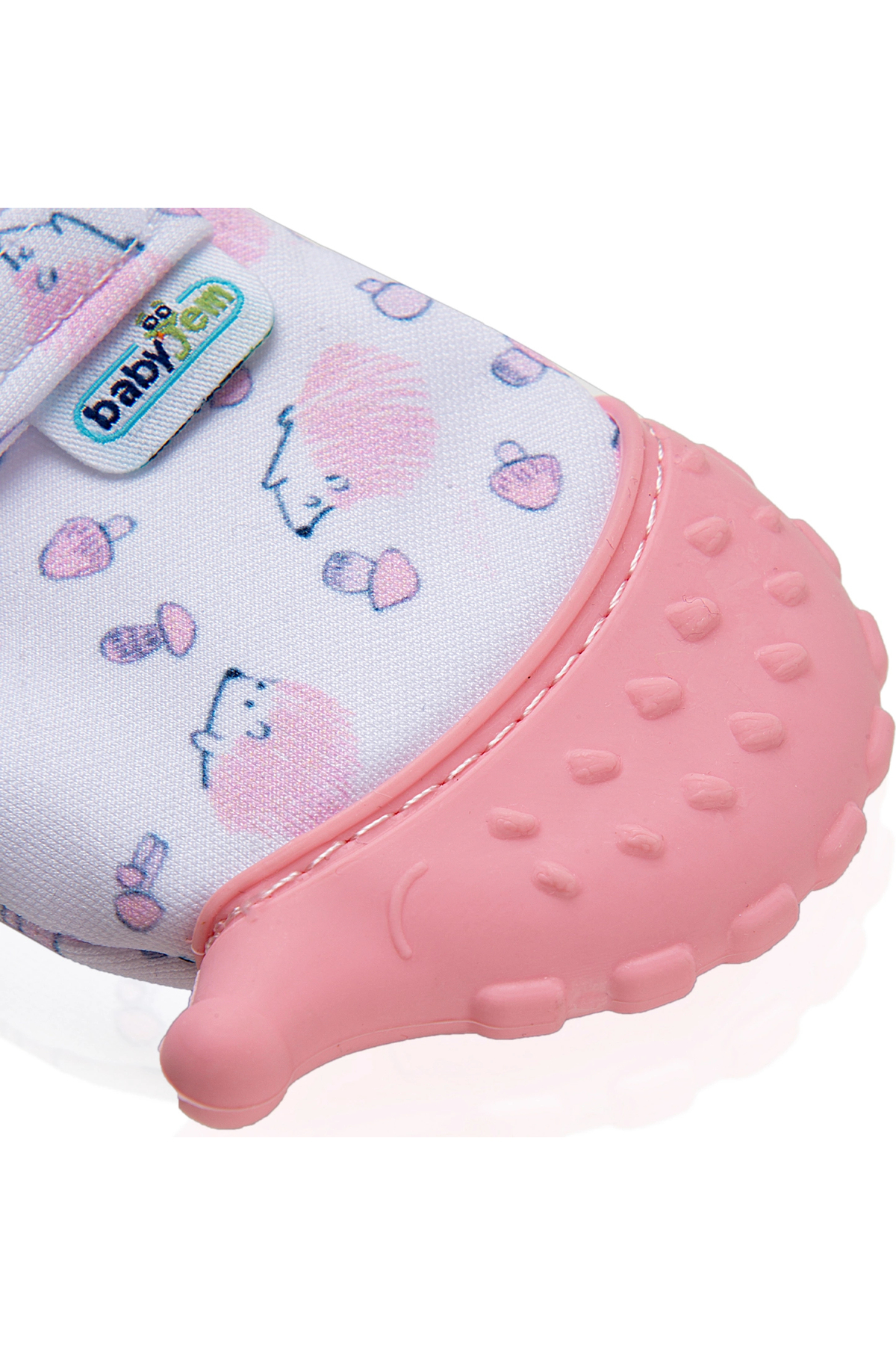 Babyjem Diş Kaşıyıcı Eldiven Kirpi 612 Pembe fotoğrafı 3 (önizleme)