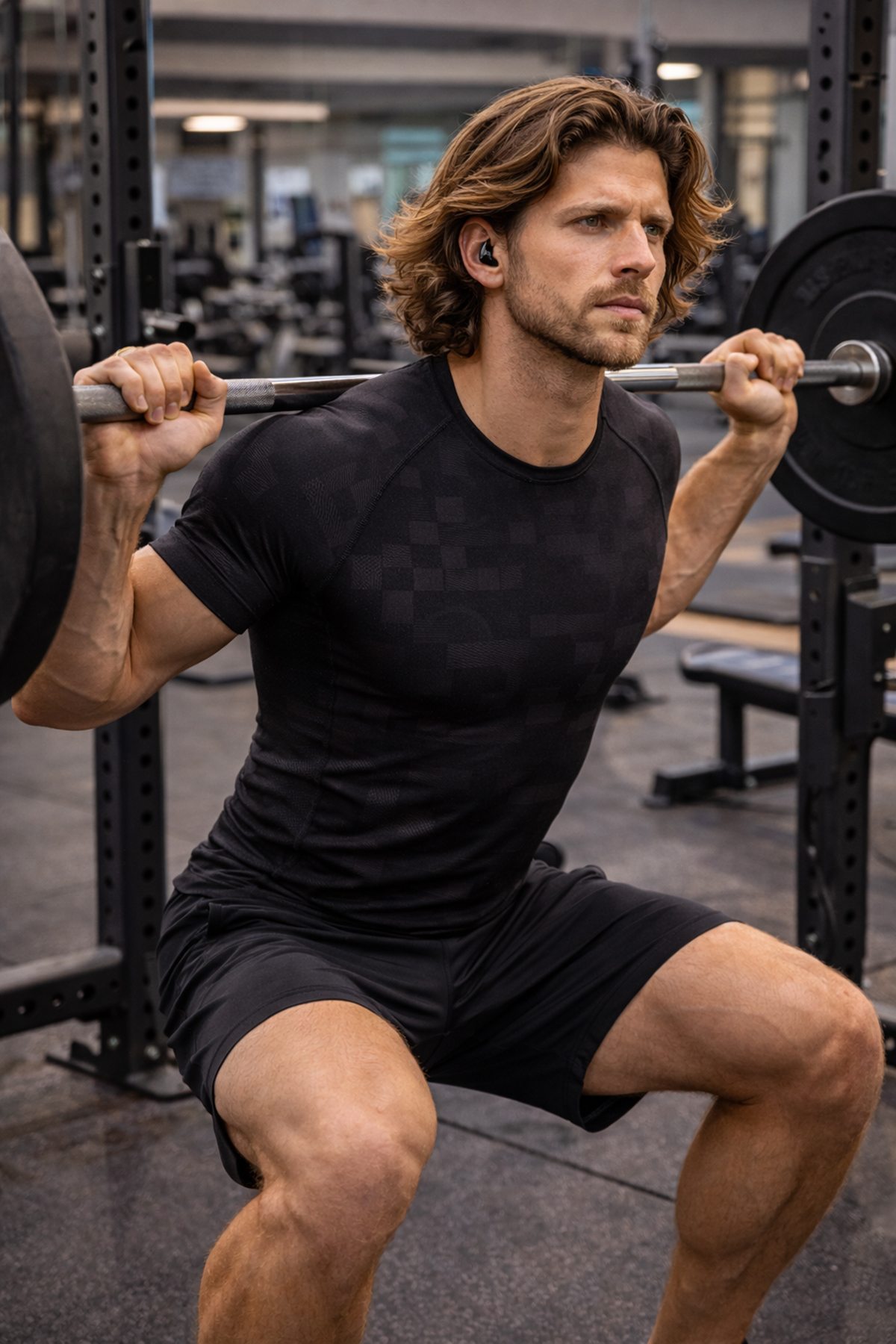 MioFit Erkek Lightweight Running Kısa Kollu Dikişsiz Spor Tişört görsel 5