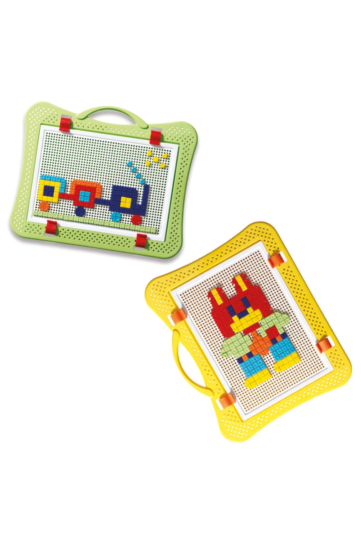 Genel Markalar Mozaik Çivi Oyunu Çantalı 280 Parça Eğitici Seti