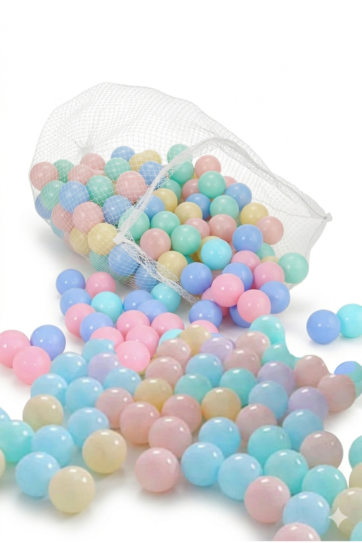 Genel Markalar Jusso Bubble 50 li Top Havuzu Topları Çok Renkli Soft fotoğrafı 2 (önizleme)